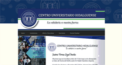 Desktop Screenshot of cuh.edu.mx